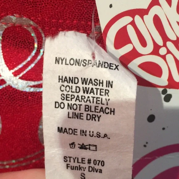 Funky Diva Dance Shorts size Small - Picture 3 of 4